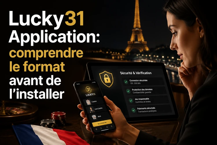 Lucky31 Application: comprendre le format avant de l’installer