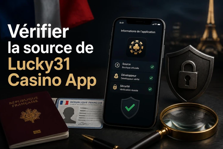 Vérifier la source de Lucky31 Casino App