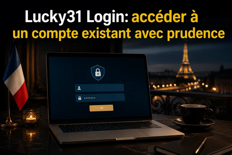 Lucky31 Login: accéder à un compte existant avec prudence