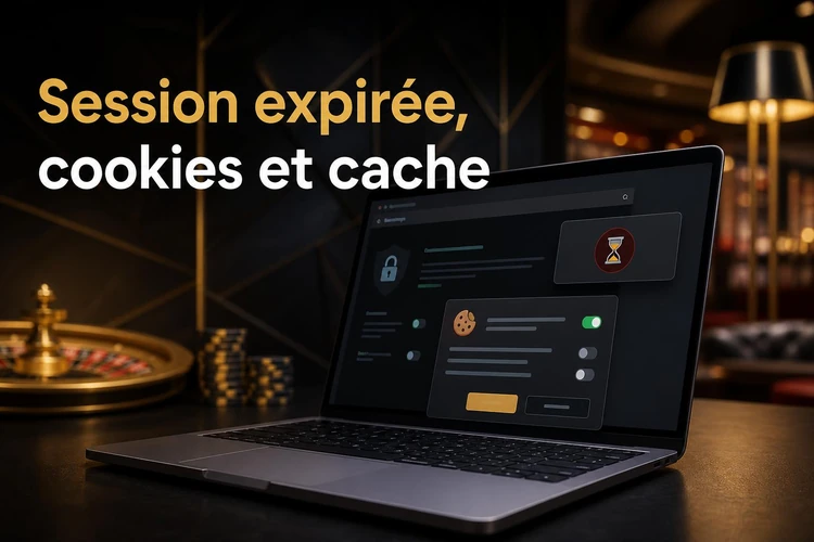 Session expirée, cookies et cache