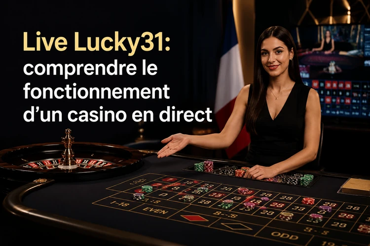 Live Lucky31: comprendre le fonctionnement d’un casino en direct