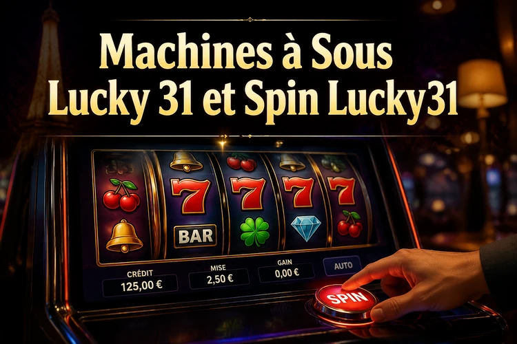 Machines à Sous Lucky 31 et Spin Lucky31