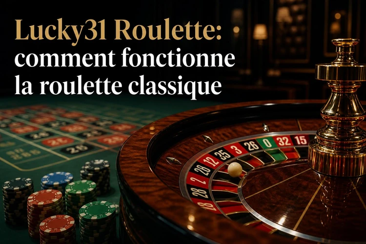 Lucky31 Roulette: comment fonctionne la roulette classique